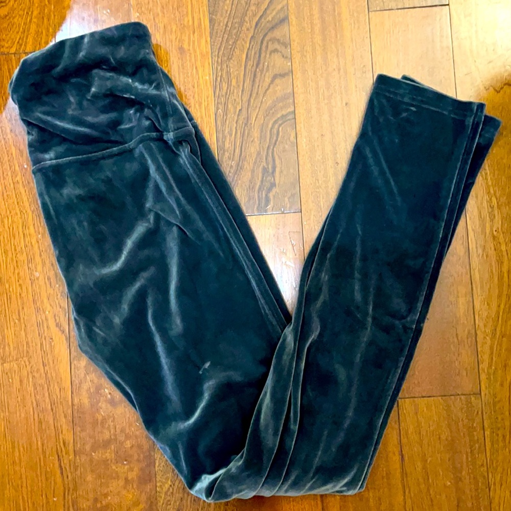 Spanx leggings velvet grey - M